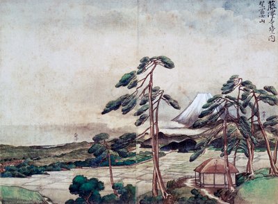 Ansicht der Küste von Kanagawa von Tani Buncho