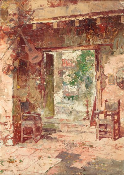 Das Antiquitätengeschäft, Cusco von Teófilo Castillo