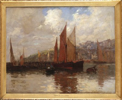 Im Hafen von Brixham, Süd-Devon von Terrick Williams