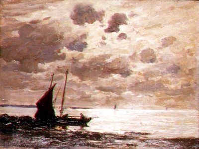 Silberner Mond von Terrick Williams
