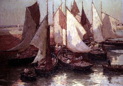 Die Uferpromenade, Honfleur von Terrick Williams