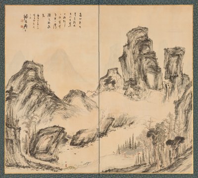 Landschaft von Tessai Tomioka