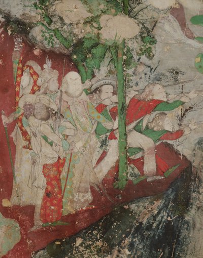 Westliche Söldner, Wat Suwannaram, Thonburi, 1831 von Thai School