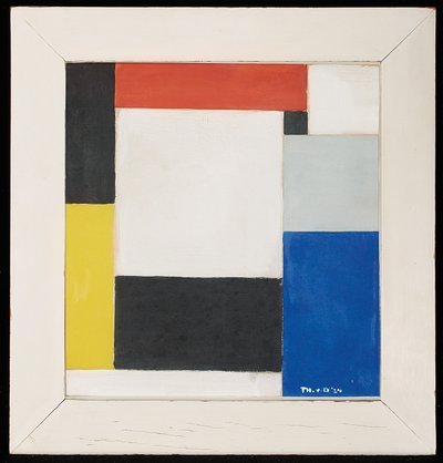 Komposition, 1924 von Theo van Doesburg