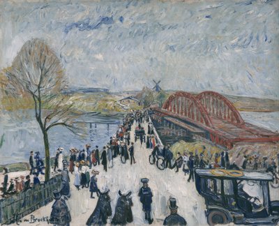 Feierliche Eröffnung der Havelbrücke bei Baumgartenbrück von Theo von Brockhusen