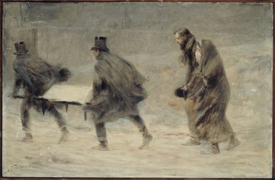 Das Begräbnis von Theobald Chartran
