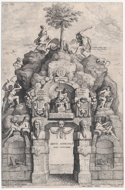Pompa Introitus...Ferdinand, Austriaci. Antwerpen, 1635 von Theodoor van Thulden