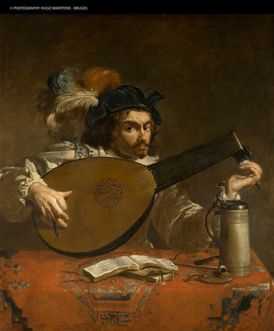 Der Lautenspieler von Theodor Rombouts