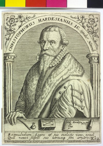 Christoph Hardesheim von Theodor de Bry