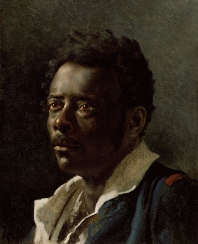 Schwarzer Mann (Porträtstudie) von Theodore Gericault