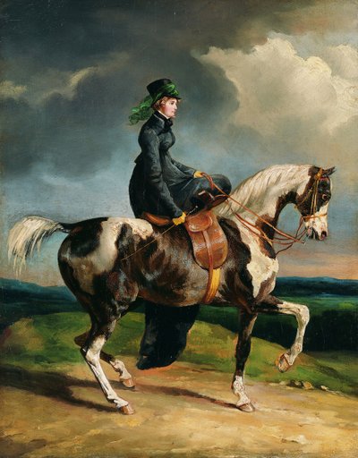 Reiterin von Theodore Gericault
