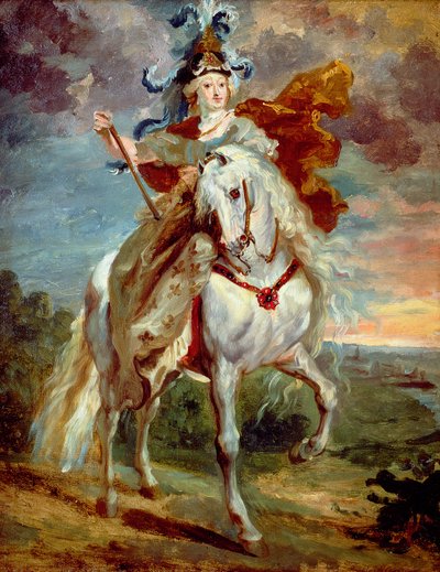 Marie de Medici bei Pont-de-Ce von Theodore Gericault