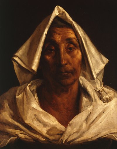 Alte italienische Frau von Theodore Gericault