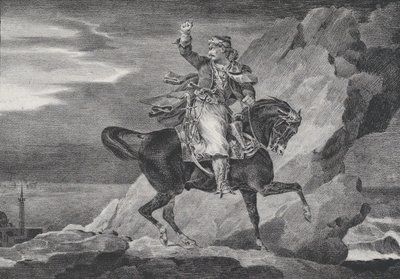 Der Giaour, 1820 von Theodore Gericault