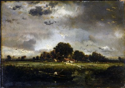 Der kleine Fischer von Pierre Etienne Theodore Rousseau