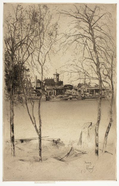 Goldregen und Battersea von Theodore Roussel