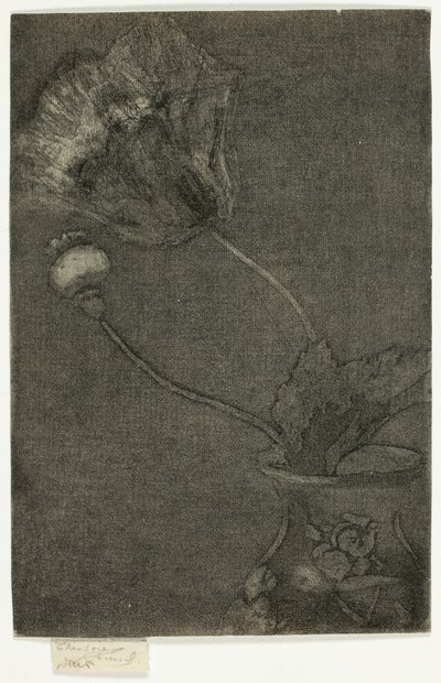 Mohn in einer Vase von Theodore Roussel