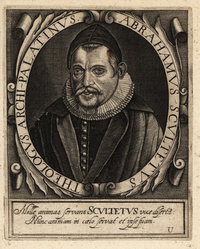 Abraham Scultetus von Theodore de Bry