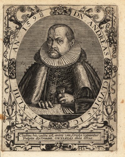 Andreas Cluten, deutscher Jurist von Theodore de Bry