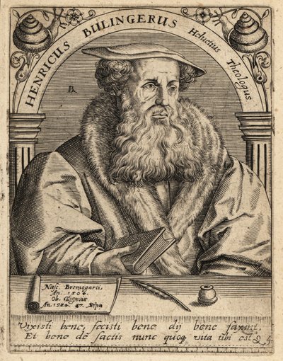 Heinrich Bullinger von Theodore de Bry