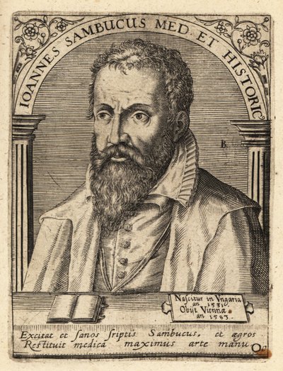 Janos Zsamboky, ungarischer humanistischer Gelehrter von Theodore de Bry