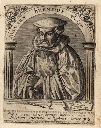Johann Brenz von Theodore de Bry