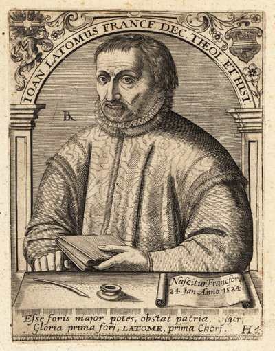 Johann Latomus von Theodore de Bry