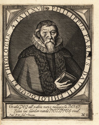 Johann Philipp Pareus von Theodore de Bry