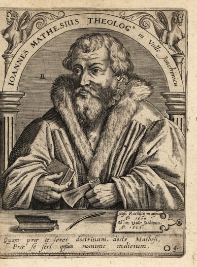 Johannes Mathesius von Theodore de Bry