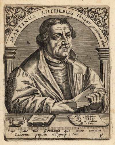 Martin Luther von Theodore de Bry
