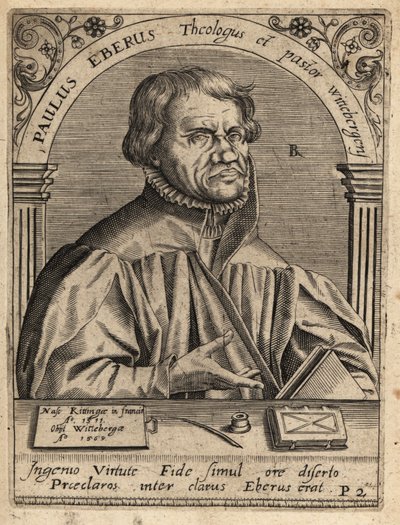 Paul Eber von Theodore de Bry