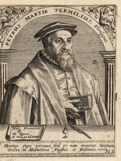 Peter Martyr Vermigli von Theodore de Bry