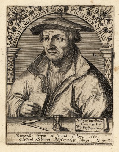 Sebastian Münster, deutscher Kosmograph von Theodore de Bry