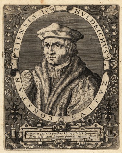 Ulrich Zasius von Theodore de Bry