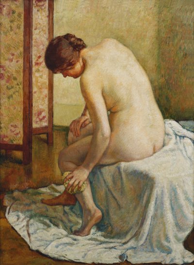 Badende; Baigneuse von Théo van Rysselberghe