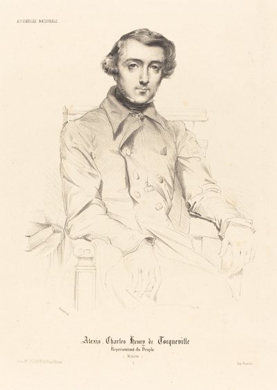 Alexis Charles Henry de Tocqueville von Théodore Chassériau