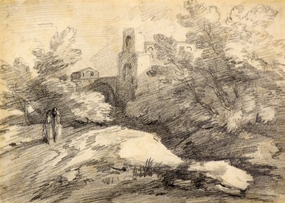 Landschaft von Thomas (attr. to) Gainsborough