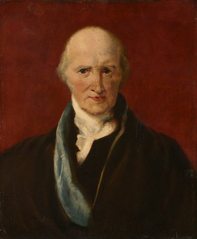 Porträt von Benjamin West von Thomas (attr. to) Lawrence