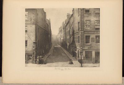 Bell Street von der High Street von Thomas Annan