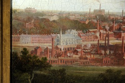 Ansicht von Leeds von Thomas Burras