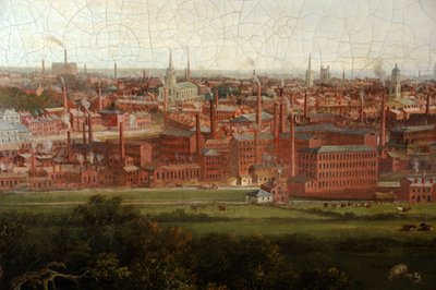 Ansicht von Leeds von Thomas Burras