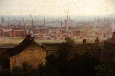 Ansicht von Leeds von Thomas Burras
