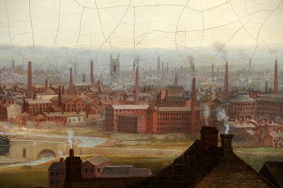 Ansicht von Leeds von Thomas Burras