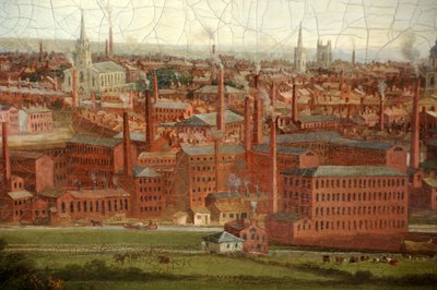 Ansicht von Leeds von Thomas Burras