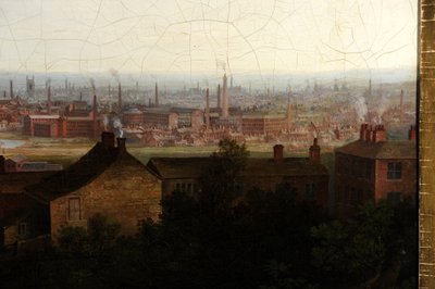 Ansicht von Leeds von Thomas Burras