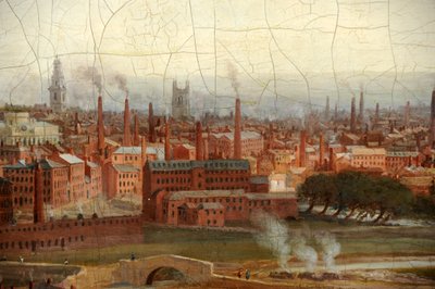 Ansicht von Leeds von Thomas Burras