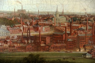 Ansicht von Leeds von Thomas Burras