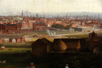 Ansicht von Leeds von Thomas Burras