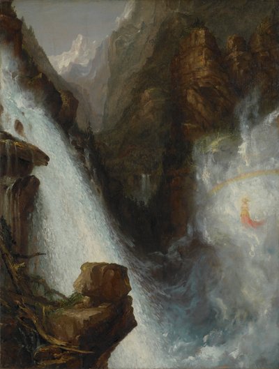 Szene aus Byron von Thomas Cole