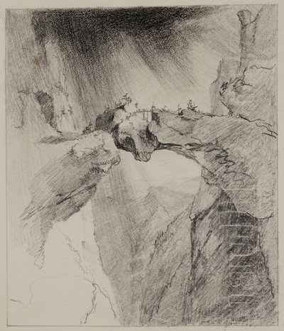 Die Brücke der Angst von Thomas Cole